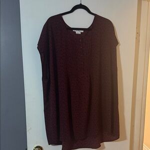 Penningtons Dark Purple Blouse